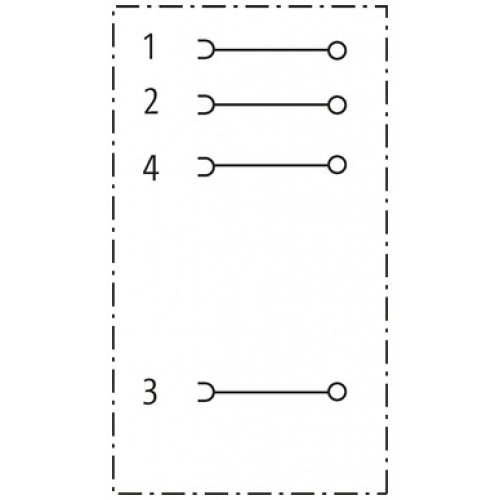 7000-08631-0000000 M8 FEMALE 0° FIELD-WIREABLE SCREW TERM. 7000-08631-0000000 M8 FEMALE 0° FIELD-WIREABLE SCREW TERM.