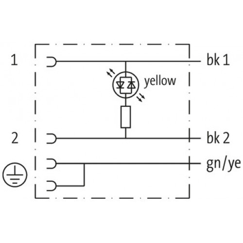 7000-94001-0560750 MSUD valve plug CI-9.4mm with cable
