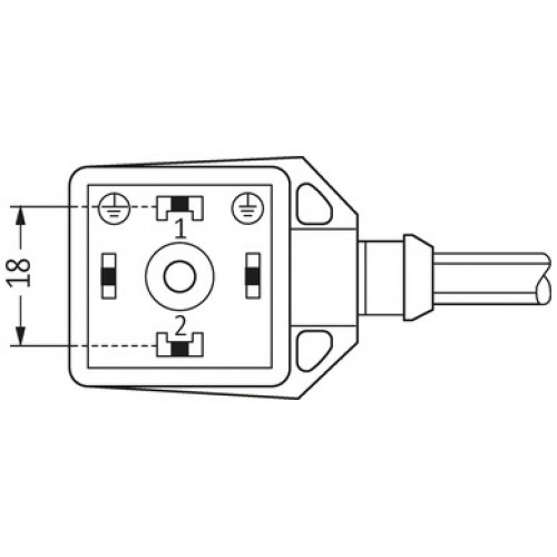7000-18007-6260750 MSUD Basic valve plug A-18mm LED 7000-18007-6260750 MSUD Basic valve plug A-18mm LED