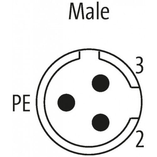 7000-20201-9300050 M12 male recept. C-cod. front 7000-20201-9300050 M12 male recept. C-cod. front