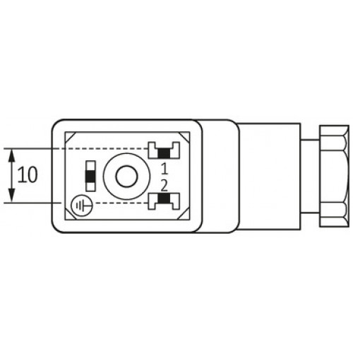 7000-29645-0000000 SVS ECO LED VALVE PLUG FORM B 10 MM LED VDR 110V 7000-29645-0000000 SVS ECO LED VALVE PLUG FORM B 10 MM LED VDR 110V