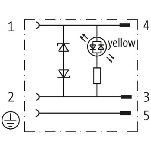 7000-41961-0000000 M12 MALE ON REAR OF MSUD VALVE PLUG FORM B 10 MM