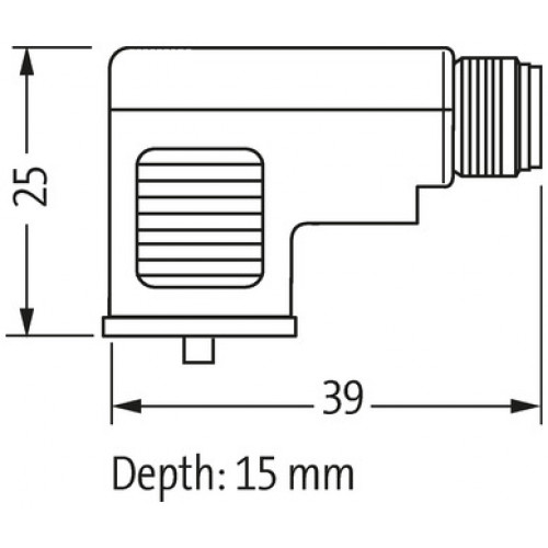 7000-42871-0000000 M12 ADAPTOR ON REAR / MSUD VALVE PLUG 9.4 MM 7000-42871-0000000 M12 ADAPTOR ON REAR / MSUD VALVE PLUG 9.4 MM
