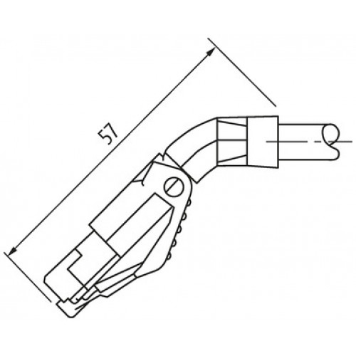 7000-74481-7960050 RJ45 male 45° down / RJ45 male 45° down shielded 7000-74481-7960050 RJ45 male 45° down / RJ45 male 45° down shielded