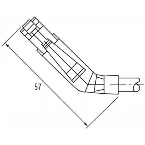 7000-74521-6590080 RJ45 male 45° down / RJ45 male 45° right shielded 7000-74521-6590080 RJ45 male 45° down / RJ45 male 45° right shielded