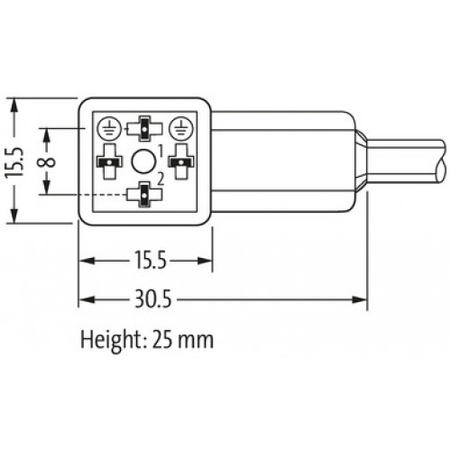 7000-88451-0130200 M8 male 90° A-cod. / MSUD valve plug C-8mm small 7000-88451-0130200 M8 male 90° A-cod. / MSUD valve plug C-8mm small