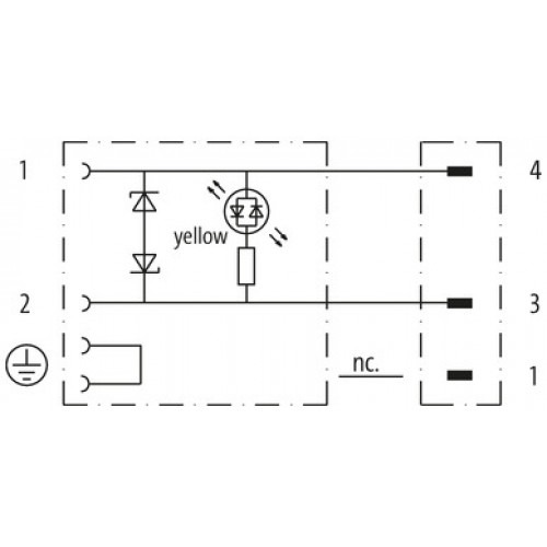 7000-88721-0130030 M8 male 90° A-cod. / MSUD valve plug A-18mm