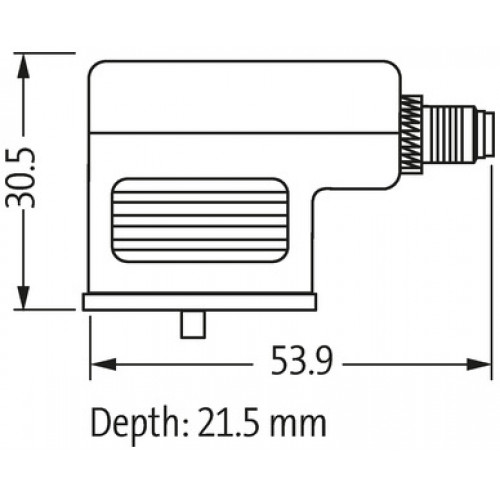 7000-88951-0000000 M8 ADAPTOR ON REAR OF MSUD VALVE PLUG FORM BI 11MM