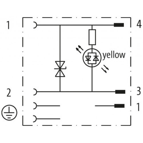 7000-88985-0000000 M8 ADAPTOR ON TOP / MSUD VALVE PLUG FORM CI 9.4 MM