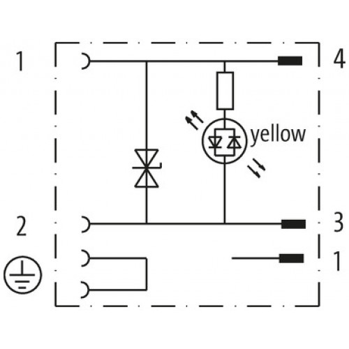 7000-88995-0000000 M8 ADAPTOR ON REAR / MSUD VALVE PLUG 9.4 MM