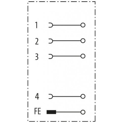 7000-P4421-0000000 M12 female 0° L-cod. field- wireable (IDC) 7000-P4421-0000000 M12 female 0° L-cod. field- wireable (IDC)