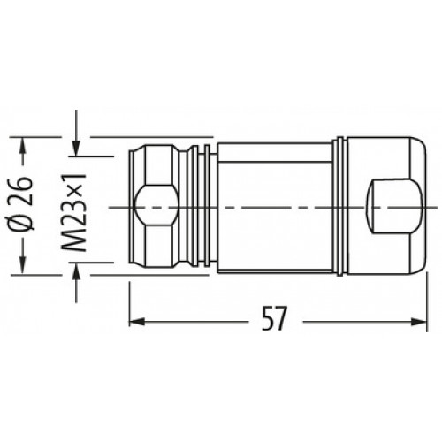 7000-SS171-8820500 M23 SIGNAL CABLE