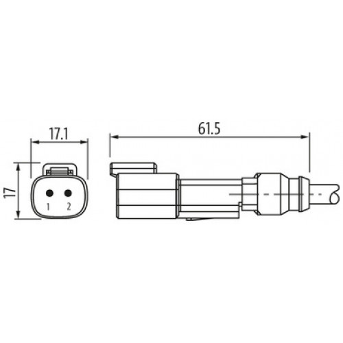 7072-77001-7540500 Valve plug MDC06-2s / MDC04-2p