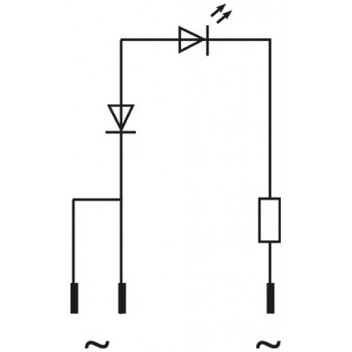 71289 LED-INDICATOR OPAC / GREEN