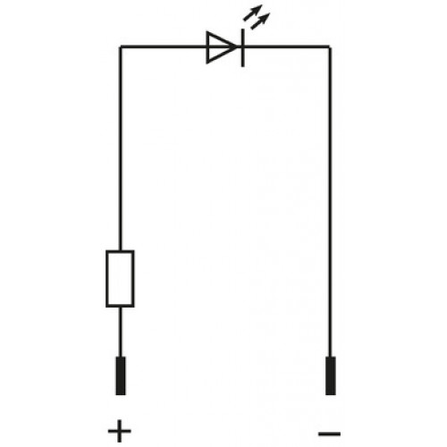 71480 LED-INDICATOR WHITE