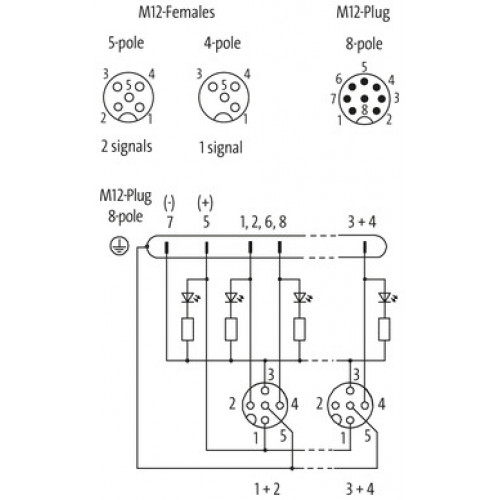 8000-84470-0000000 EXACT12, 4XM12, 4 POLE