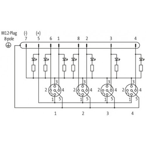 8000-84470-0000000 EXACT12, 4XM12, 4 POLE