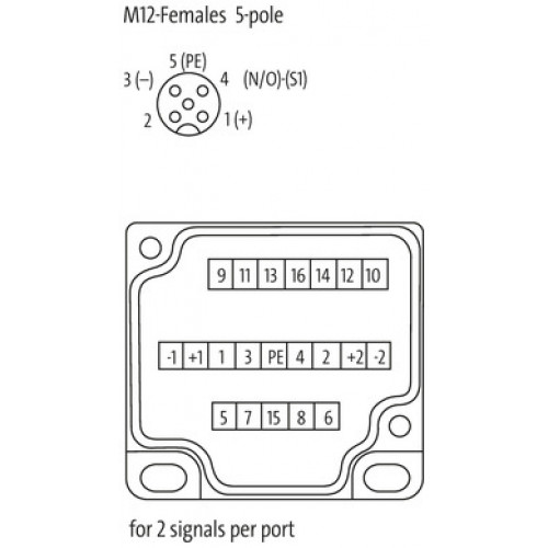 8000-88549-0000000 CAP BIG WITH PLUG. SPRING TERM. 21-POLE