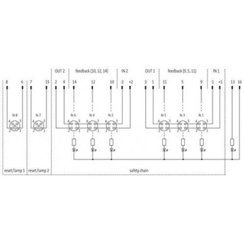 8000-98750-0000000 SAFETY WIRING SYSTEM