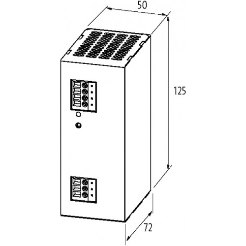 85131 ECO-RAIL-2 POWER SUPPLY 1-PHASE,