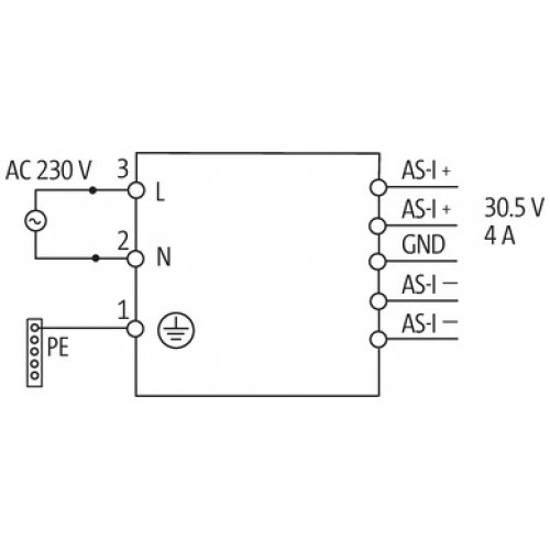85381 MCS-A ASI POWER SUPPLY 1-PHASE,