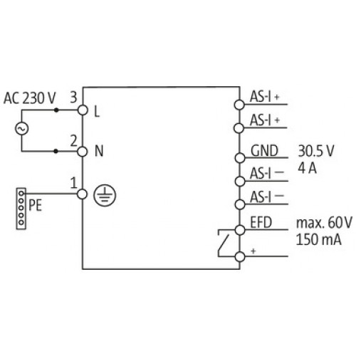 85382 MCS-A ASI POWER SUPPLY 1-PHASE,