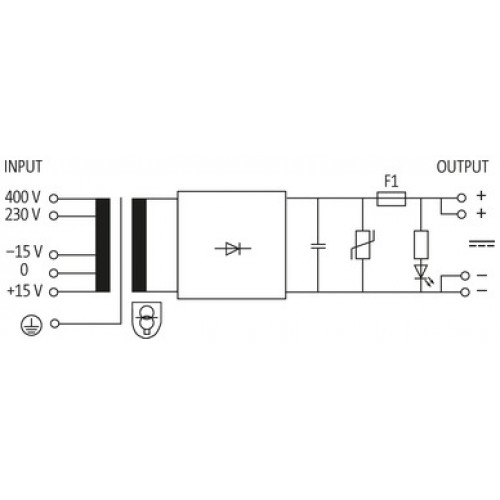 85402 MTPS POWER SUPPLY 1/2-PHASE, SMOOTHED