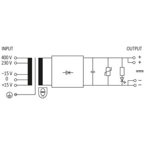 85405 MTPS POWER SUPPLY 1/2-PHASE, SMOOTHED