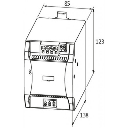9000-11112-1421111 EMPARRO POWER SUPPLY 1-PHASE, PRIMARY SWITCHED