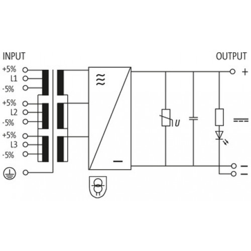 85939 MPL POWER SUPPLY 3-PHASE, SMOOTHED