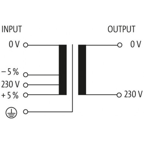 86070 MET 1-PHASE CONTROL AND ISOLATION TRANSFORMER