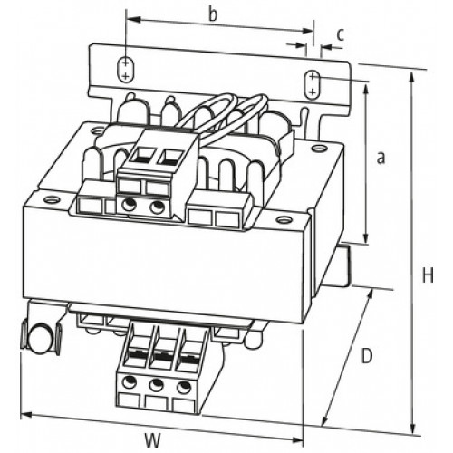 866178 MST SINGLE-PHASE SAFETY TRANSFORMER