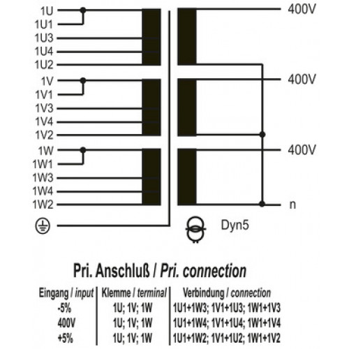 866038 MDT three-phase control and isolation transformer