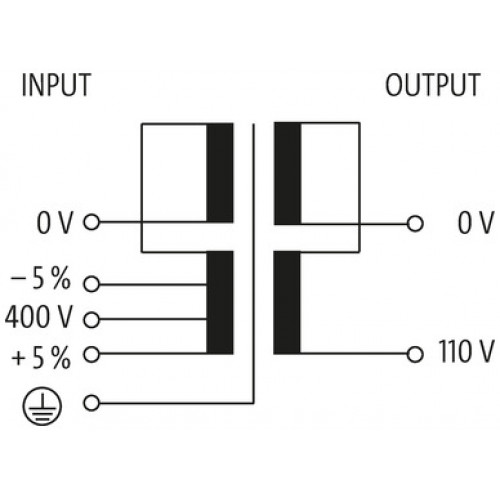 866142 MET SINGLE-PHASE CONTROL AND ISOLATION TRANSFORMER