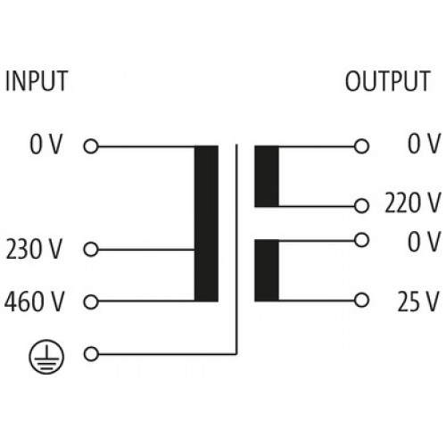 866149 MST SINGLE-PHASE CONTROL AND ISOLATION TRANSFORMER