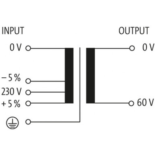 866152 MST SINGLE-PHASE CONTROL AND ISOLATION TRANSFORMER