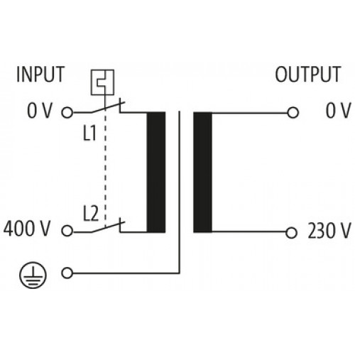 866166 MST SINGLE-PHASE CONTROL AND ISOLATION TRANSFORMER