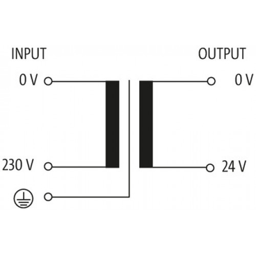 866190 MTS SINGLE-PHASE SAFETY TRANSFORMER