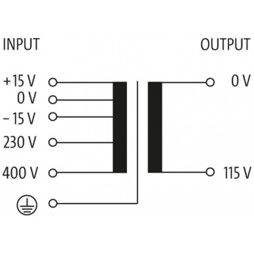 866189 MST SINGLE-PHASE CONTROL AND ISOLATION TRANSFORMER
