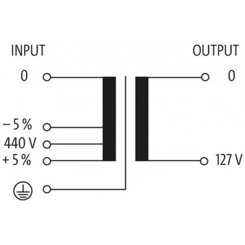 866193 MET SINGLE-PHASE CONTROL AND ISOLATION TRANSFORMER