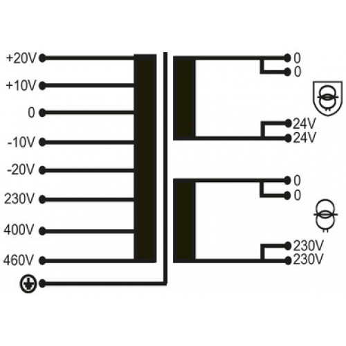 866199 MST SINGLE-PHASE CONTROL AND ISOLATION TRANSFORMER