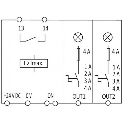 9000-41042-0100400 MICO electronic circuit protection, 2 CHANNELS