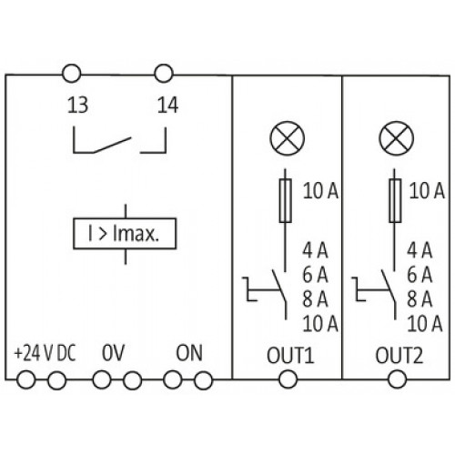9000-41042-0401000 MICO electronic circuit protection, 2 CHANNELS