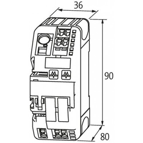 9000-41042-0401000 MICO electronic circuit protection, 2 CHANNELS
