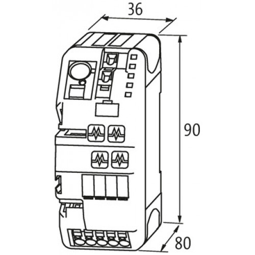 9000-41064-0600000 MICO BASIC 4.6 electronic circuit protection, 4 CHANNELS