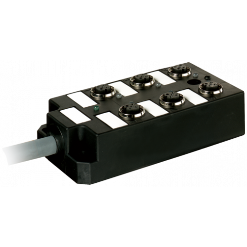 27843 PASSIVE-DI0° PLASTIC,6XM12,5POL,PRE-WIRED CABLE