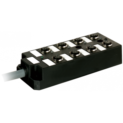 277251 MVP POTTED, 8XM12, 5POLE, FIXED CABLE