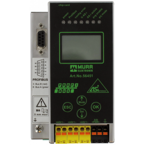 556612 Gateway Profibus-DP/AS-i, 1 Master