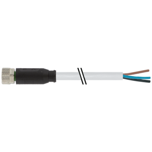 7999-08041-2230500 M8 female 0° A-cod. with cable