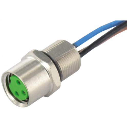 7000-08571-9100020 M8 female recept. A-cod. front